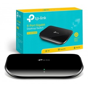 Switch con 5 puertos Gigabit TL-SG1005 TP-Link